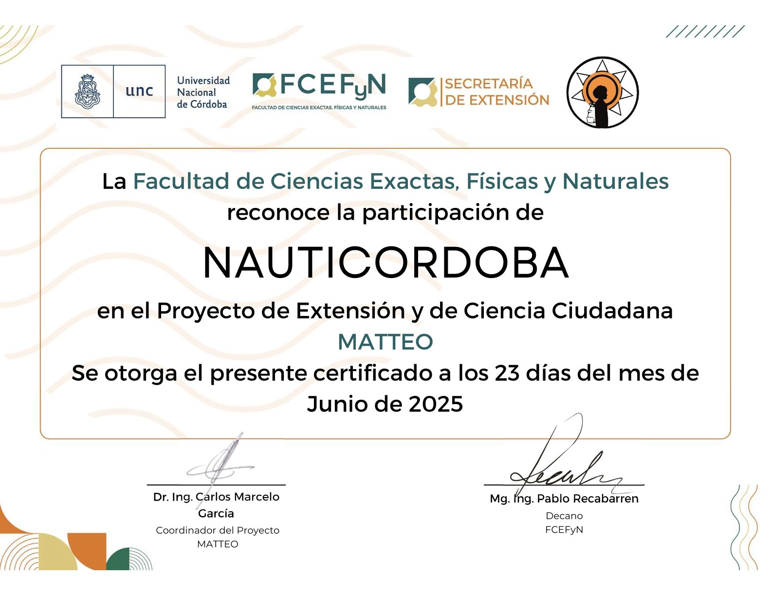 Proyecto Matteo
